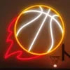 Neon Flex Basketball Sign