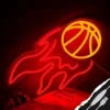 Neon Flex Basketball Sign