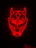 Hanya Japanese Mask Neon