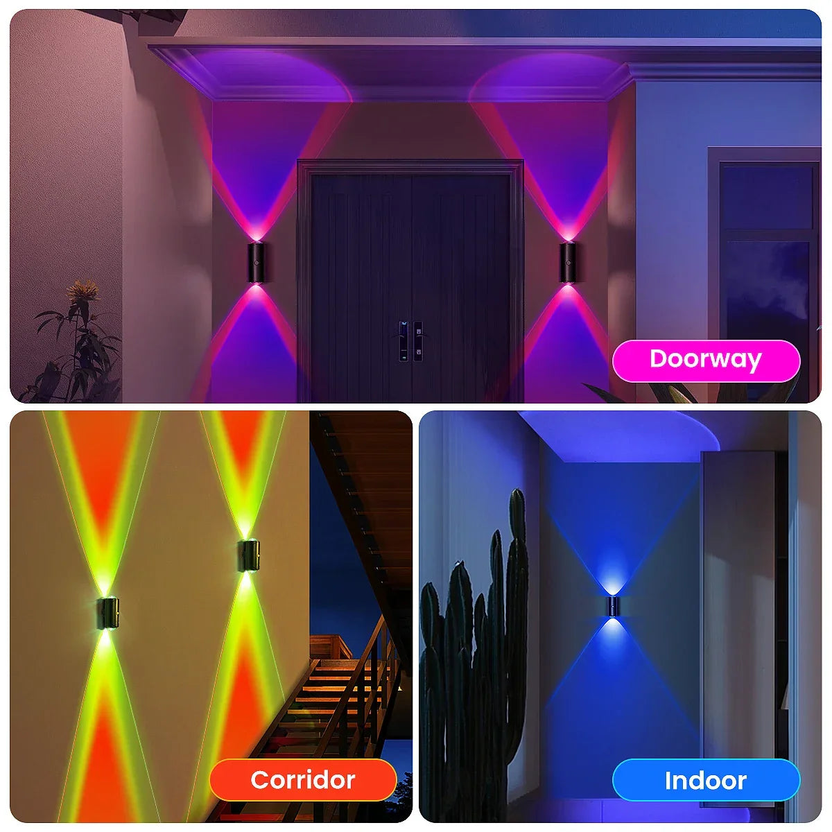LED Night Lights with Motion Sensor
